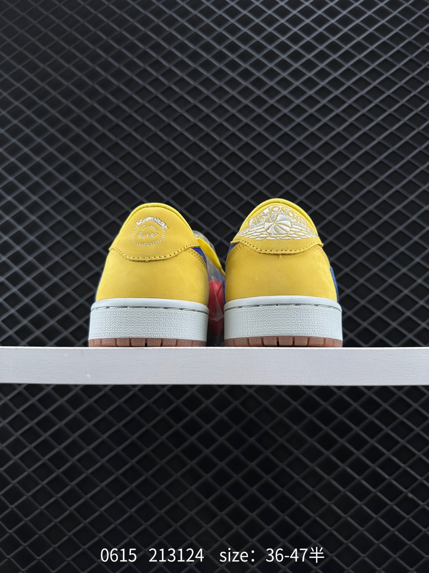 Fragment Design x Travis Scott x Nike Air Jordan 1 Low OG SP”Military Blue”